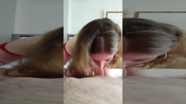 Micuta sugatoare de pula vrea sa se perfectioneze in sex oral
