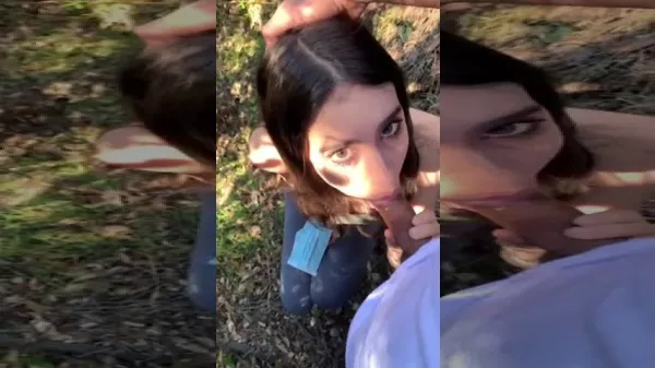 Tanara draguta sugara adora sa faca sex oral in padure sex romanesc